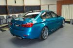 BMW M3 Sedan Atlantis Blue by Abu Dhabi Motors 2017 года